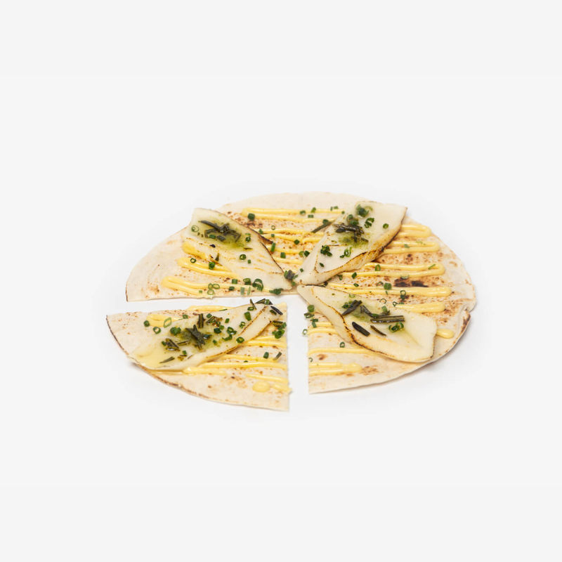 Walu Sashimi Pizza